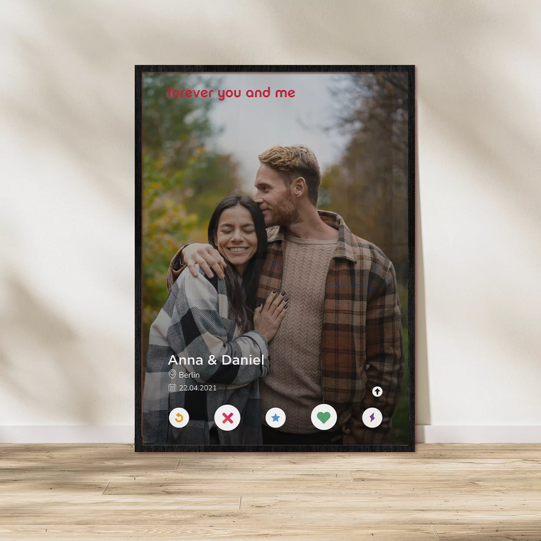 Fotoposter "Dating-App" famwalls