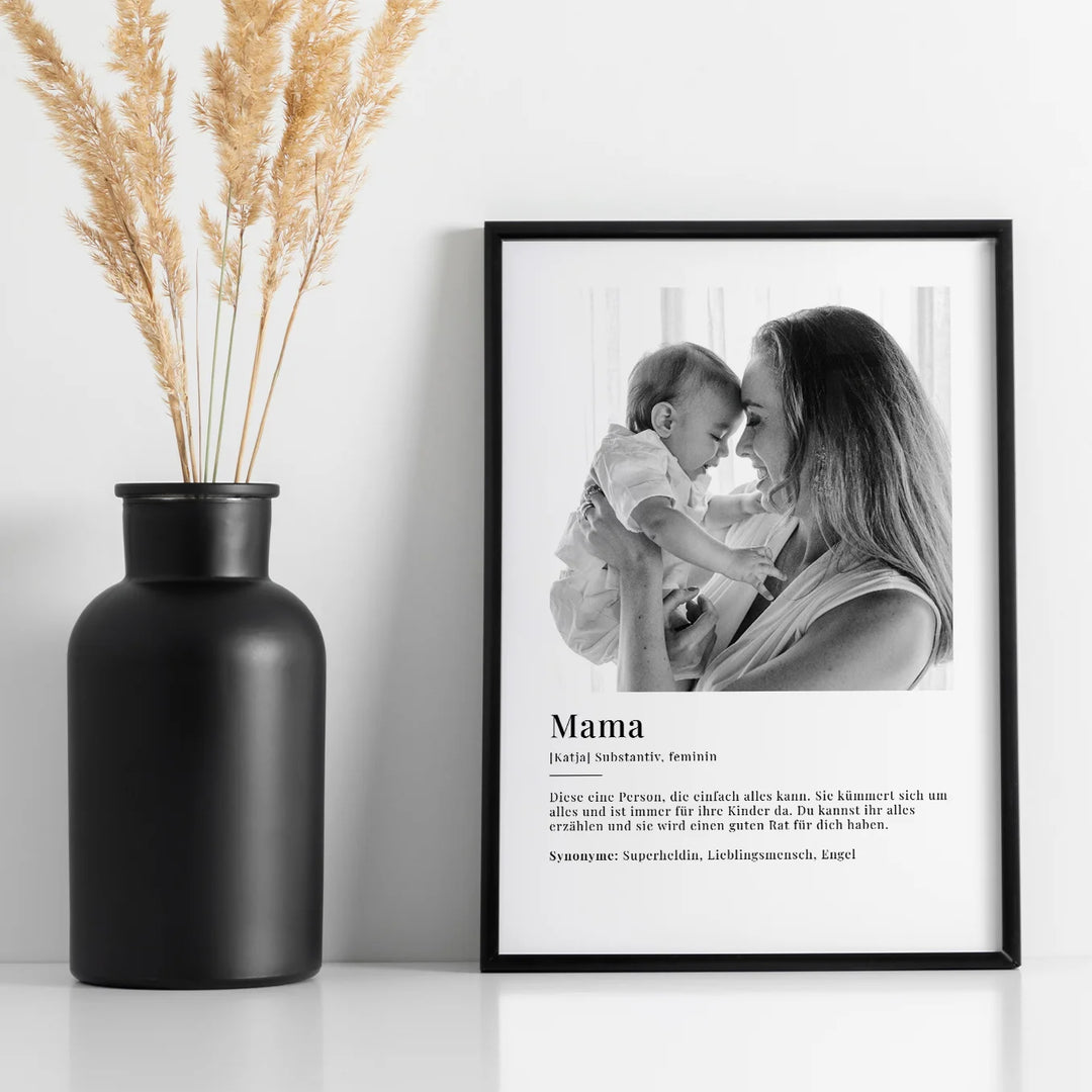 Fotoposter "Mama Definition" famwalls