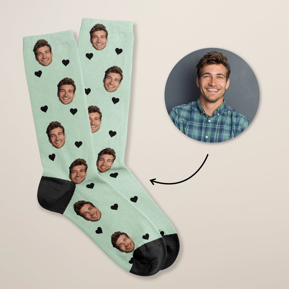 Personalisierte Socken mit Foto famwalls