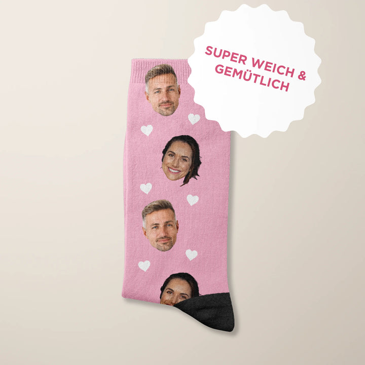 Chaussettes personnalisées avec photo