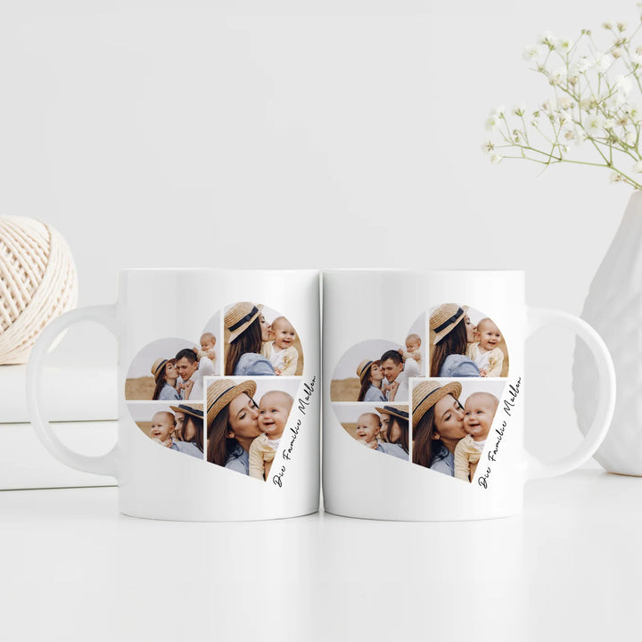 Personalisierte Tasse "Mama Herz" famwalls