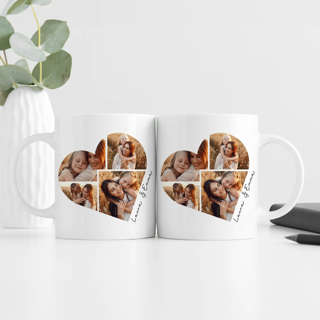 Personalisierte Tasse "Mama Herz" famwalls