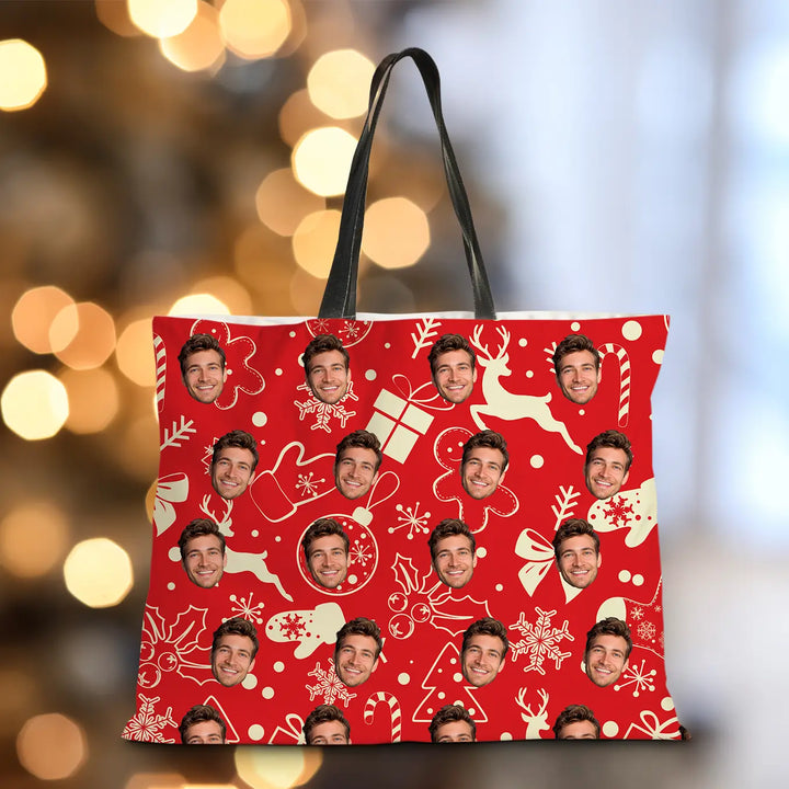 Personalisierte Weekender Tasche "Weihnachtsmotiv" famwalls