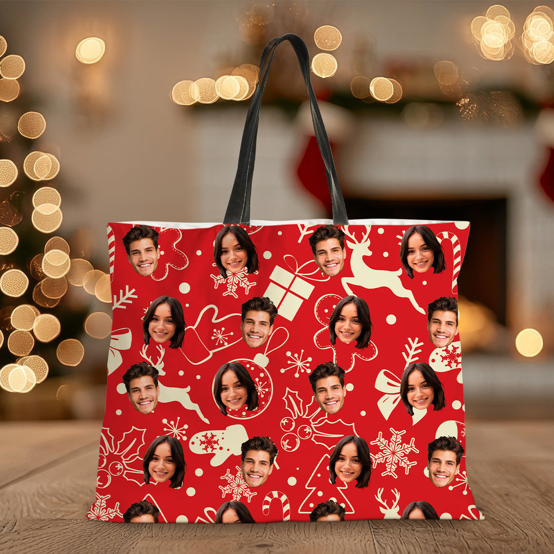 Personalisierte Weekender Tasche "Weihnachtsmotiv" famwalls