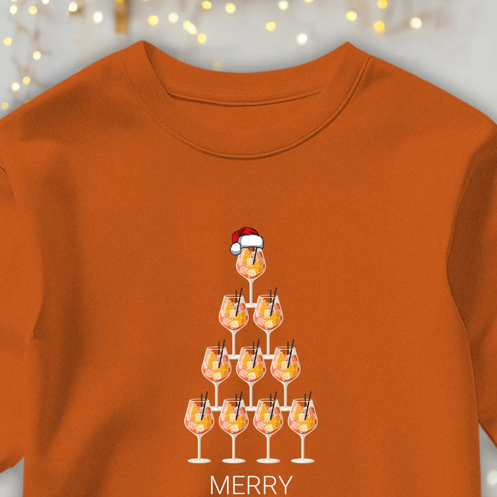 Personalisierter Christmas Sweater "Merry Spritzmas" famwalls