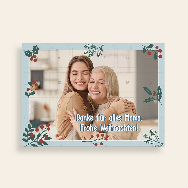 Personalisierter Duftkerzen Adventskalender "Mama" famwalls