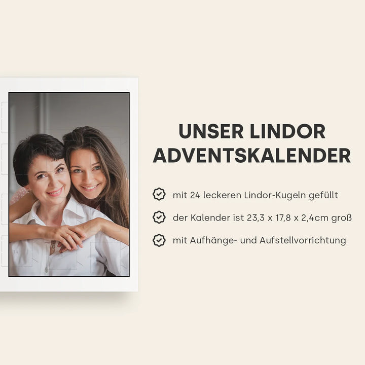 Personalisierter Lindt Adventskalender "Tochter" famwalls