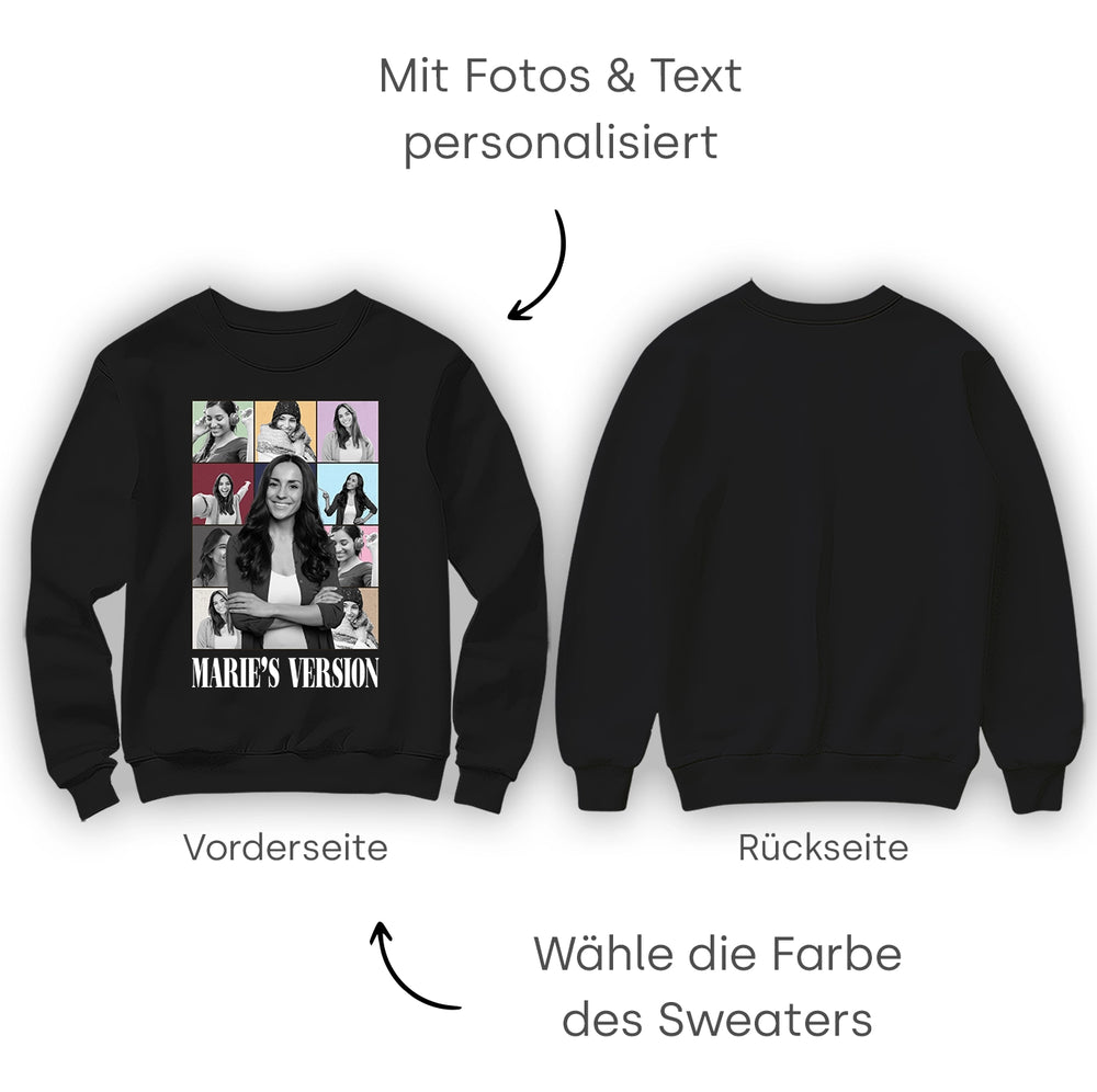 Personalisierter Sweater "Deine Version" - famwalls