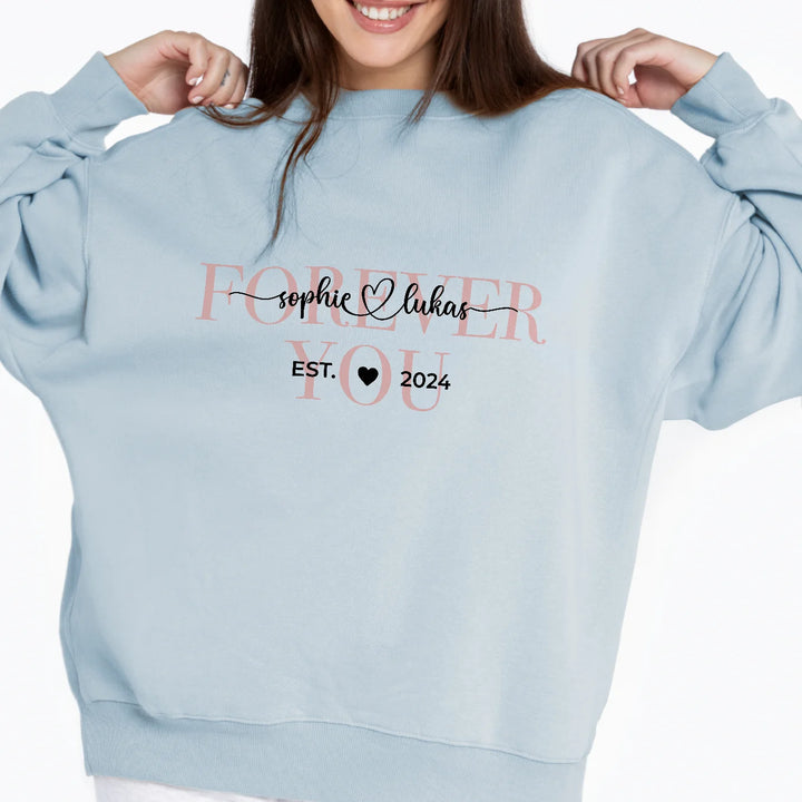 Pull personnalisé "Forever you"