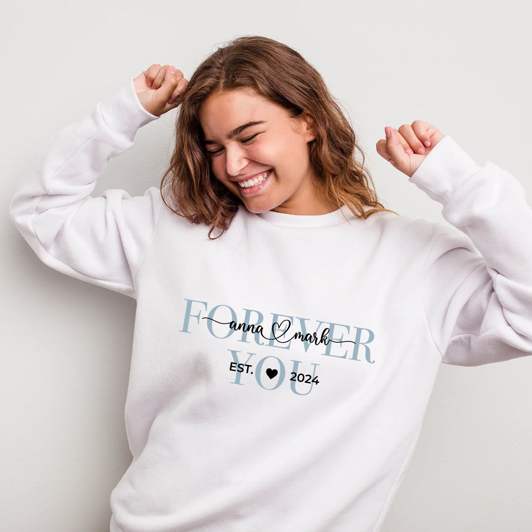 Pull personnalisé "Forever you"