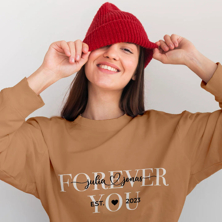 Pull personnalisé "Forever you"