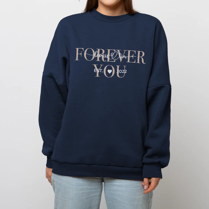 Pull personnalisé "Forever you"