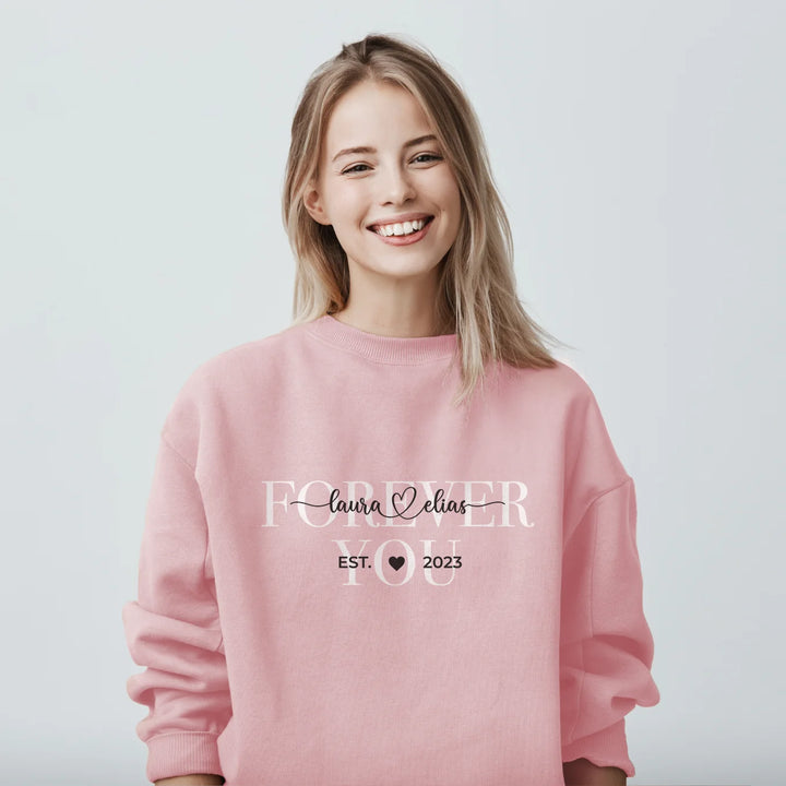 Pull personnalisé "Forever you"