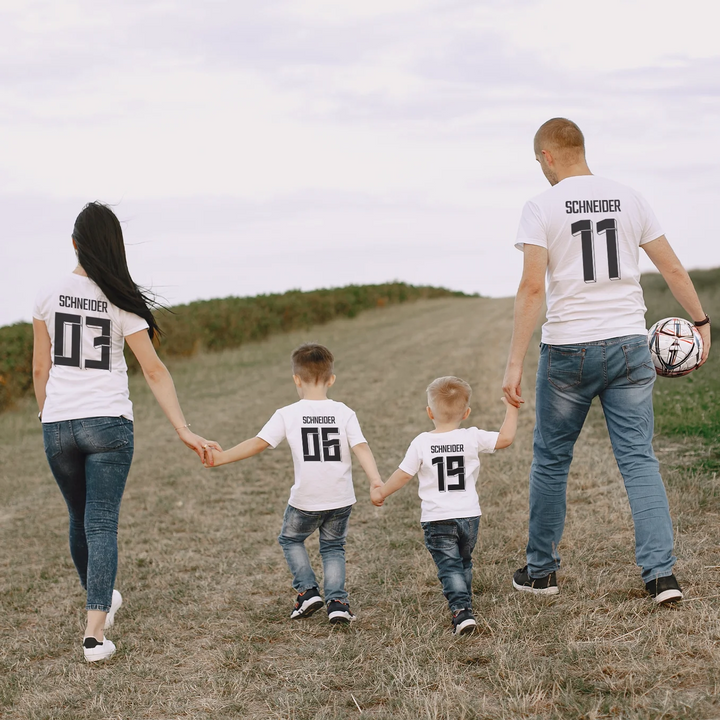 Personalisiertes Fußball-Shirt "Europameisterschaft" famwalls