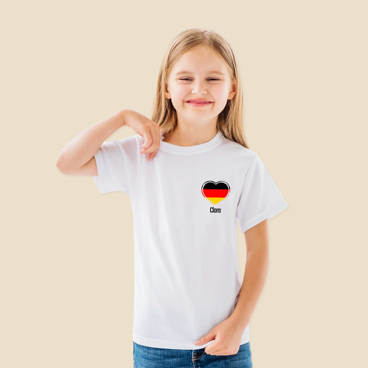 Personalisiertes Fußball-Shirt "Europameisterschaft" famwalls