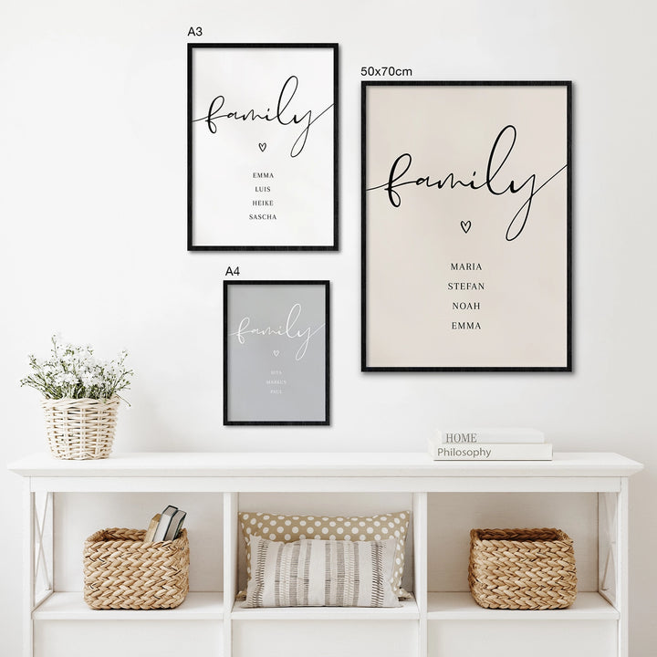 Poster "Family" famwalls