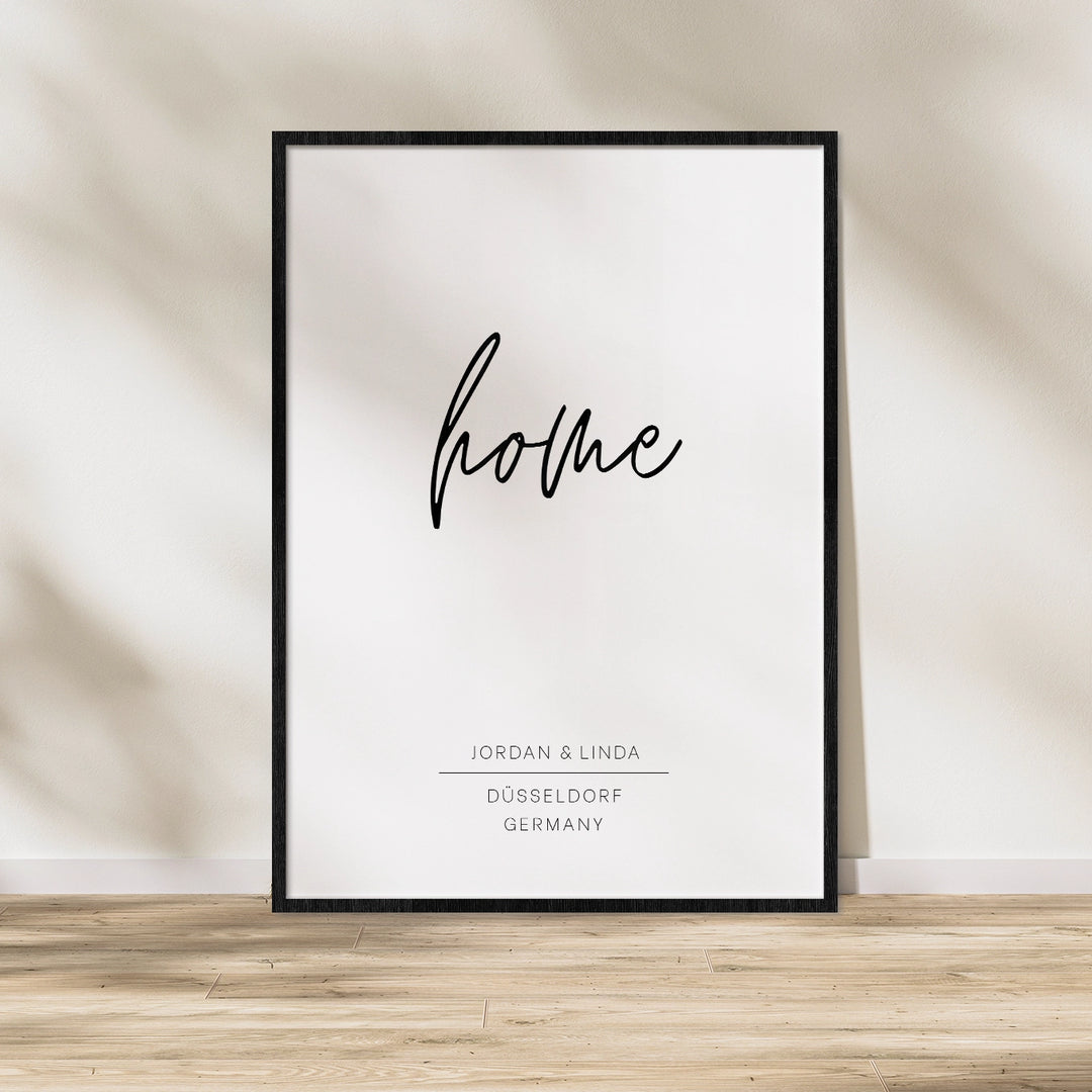 Poster "Home" famwalls