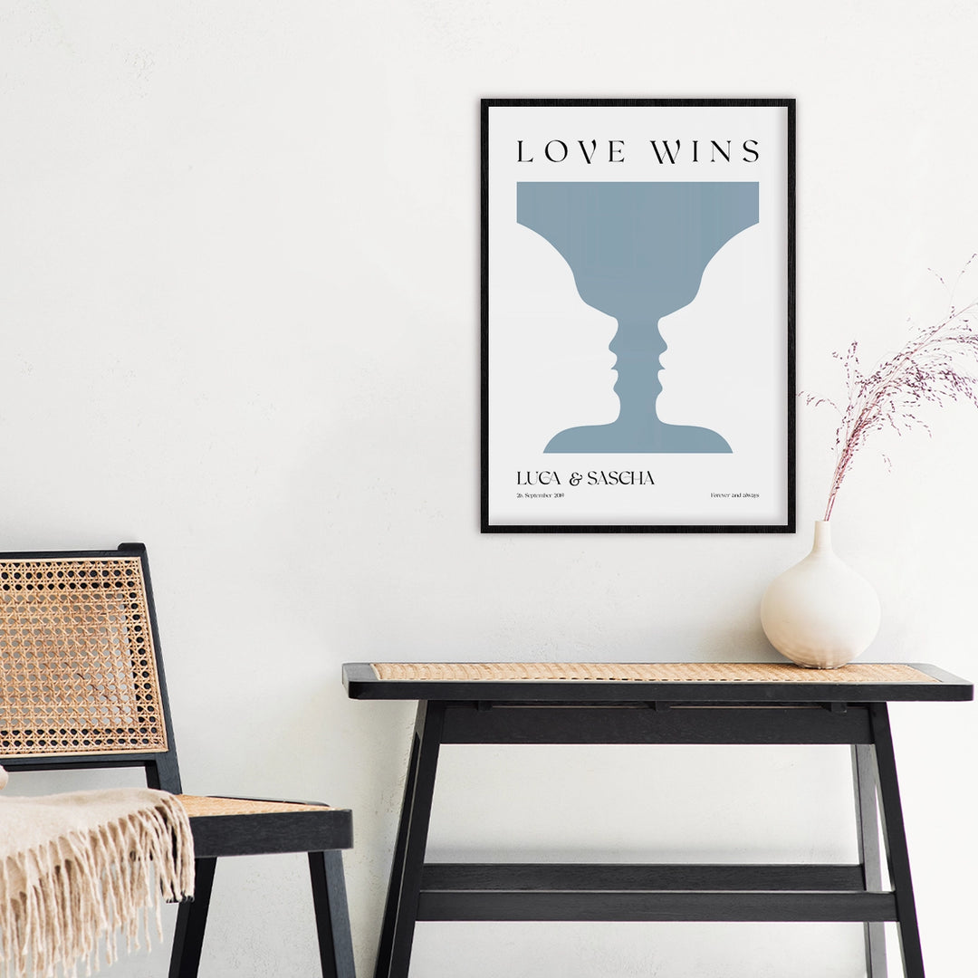 Poster "Love wins" famwalls