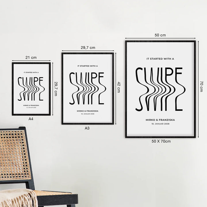 Affiche "Swipe"