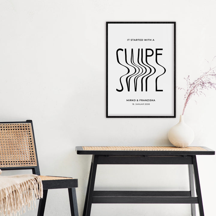 Poster "Swipe" famwalls