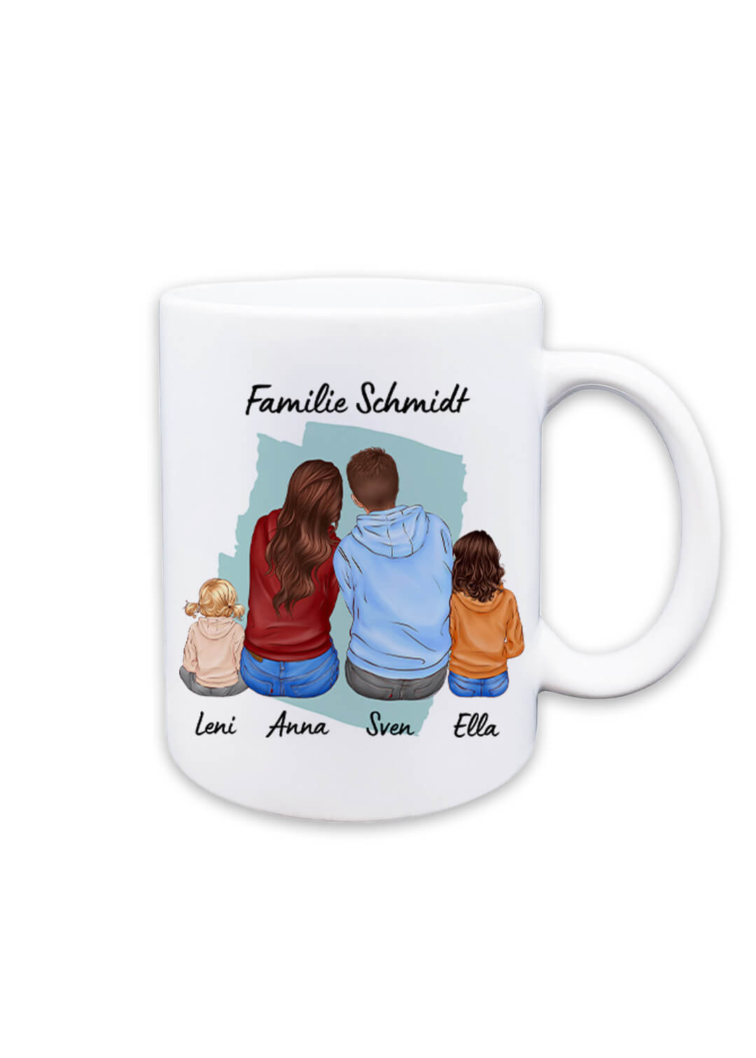 Tasse Familie Cartoon famwalls