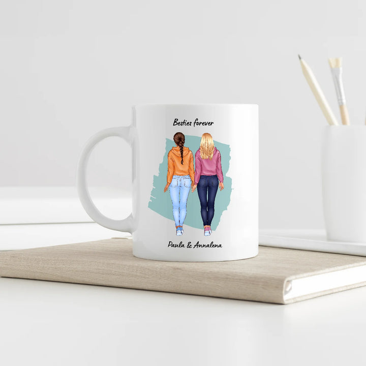 Tasse ''Couple Dessin Animé''