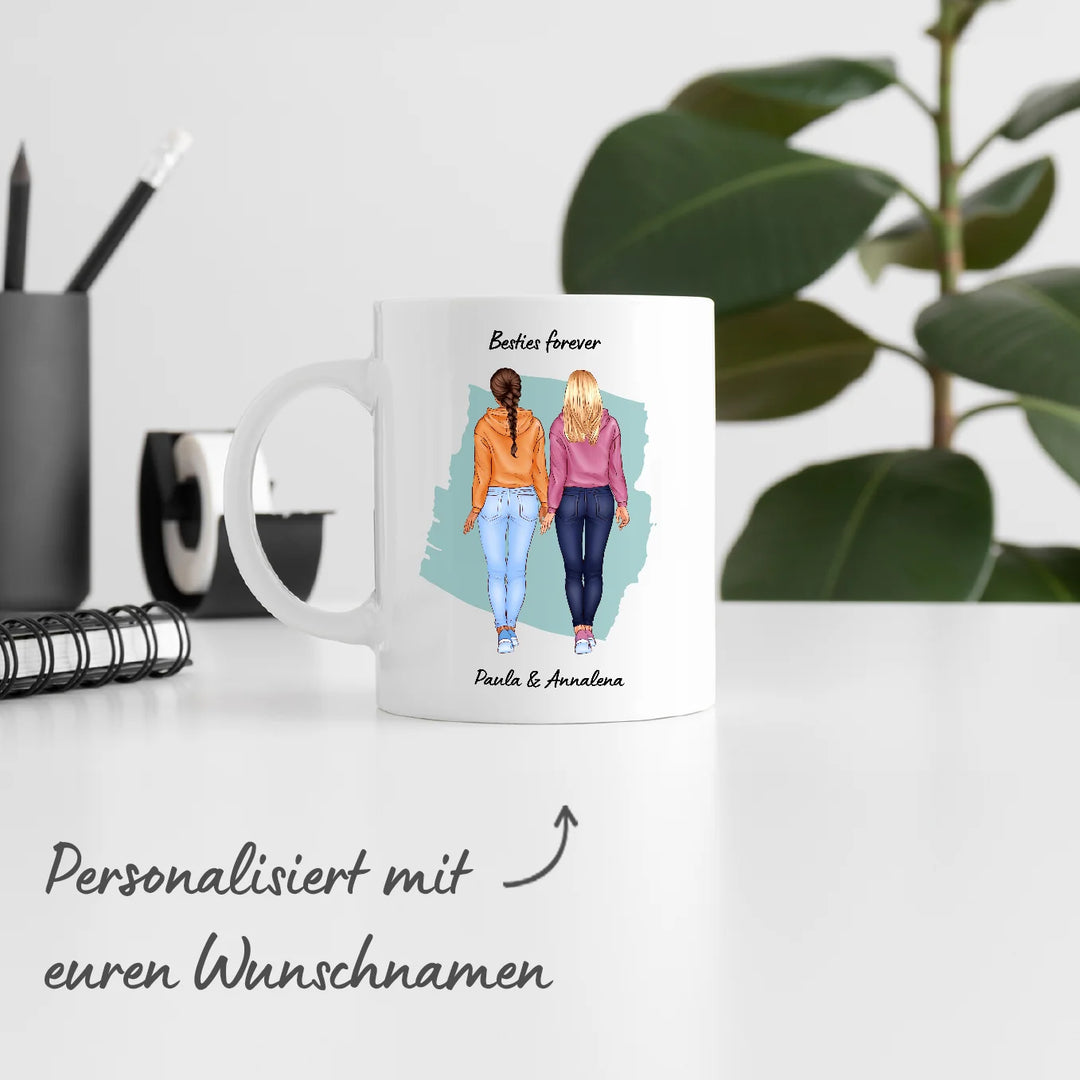 Tasse ''Couple Dessin Animé''