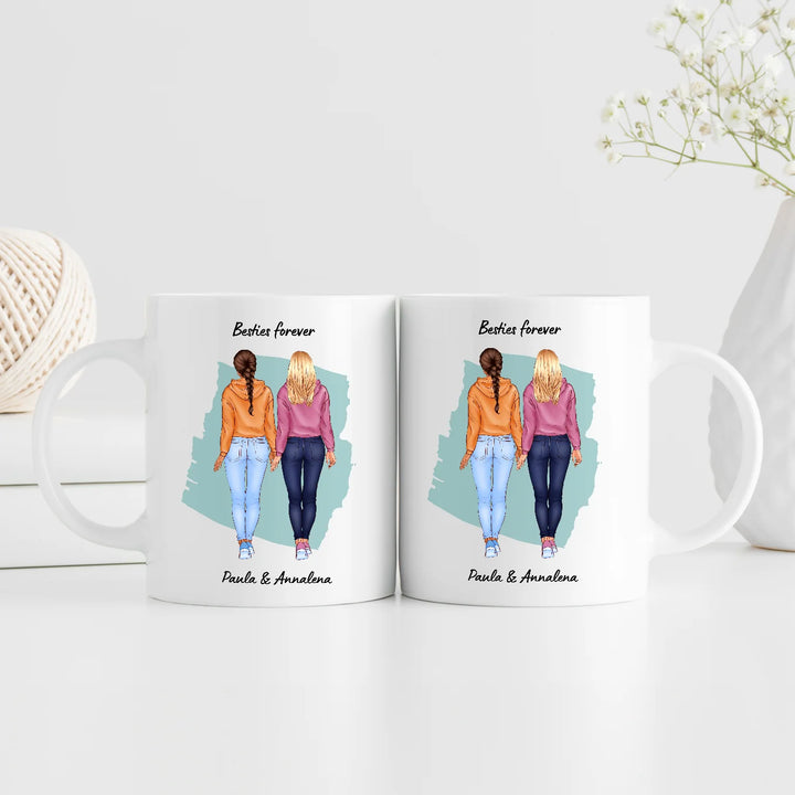 Tasse ''Couple Dessin Animé''