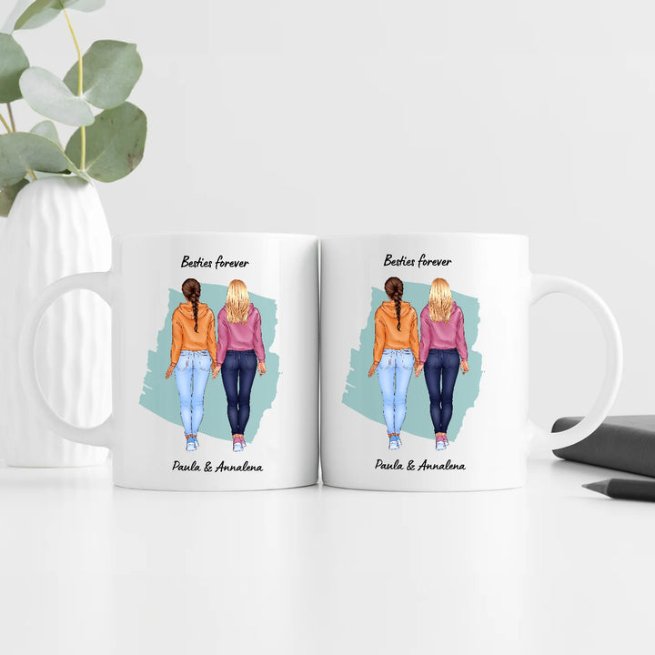 Tasse ''Couple Dessin Animé''