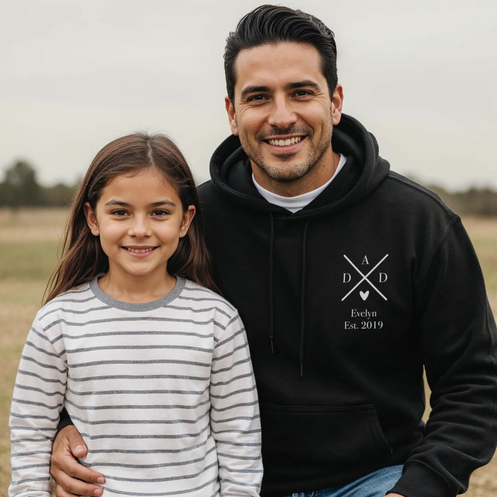 Personalized Hoodie "DAD"