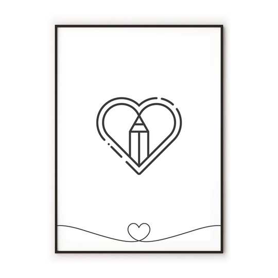 Cadre en bois haut de gamme 50x70cm