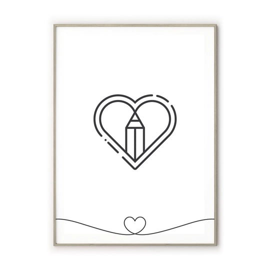 Cadre en bois haut de gamme 50x70cm