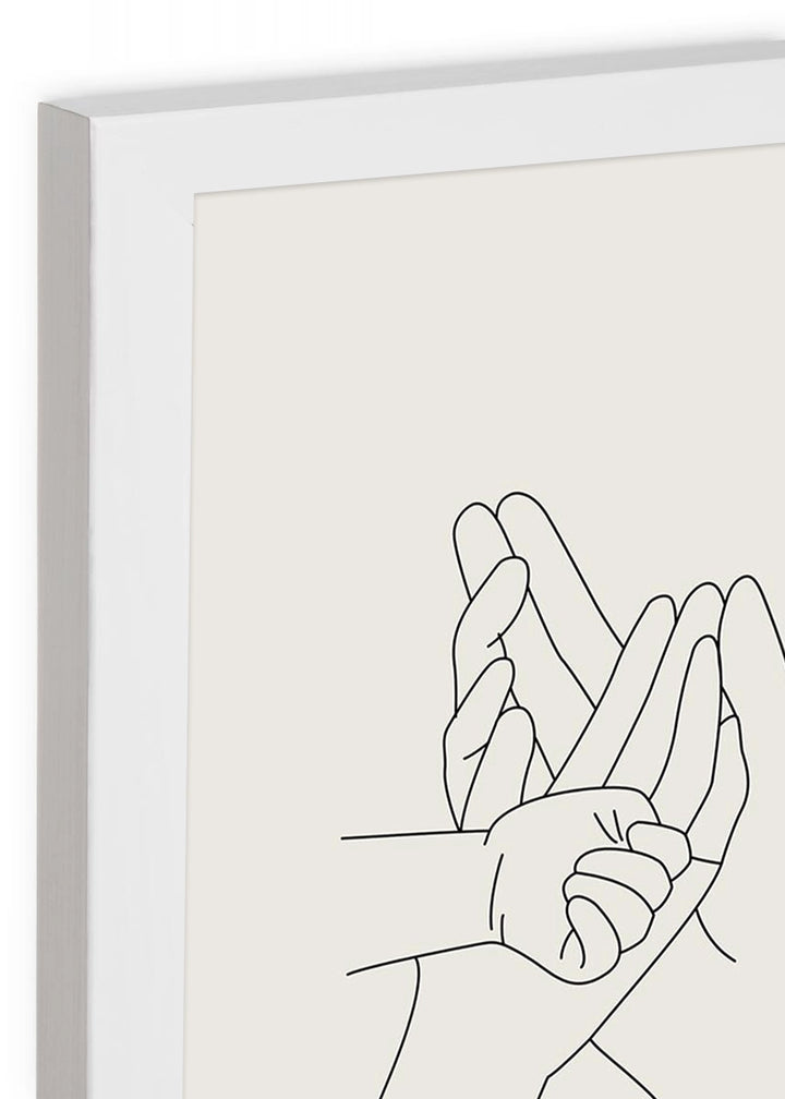 Cadre en bois haut de gamme 50x70cm