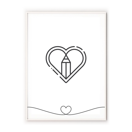 Cadre en bois haut de gamme 50x70cm