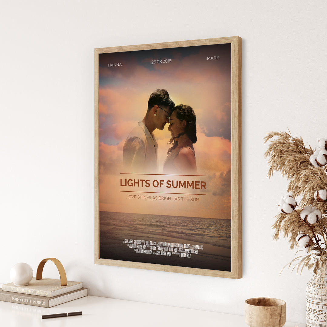 Filmposter "Lights Of Summer" famwalls