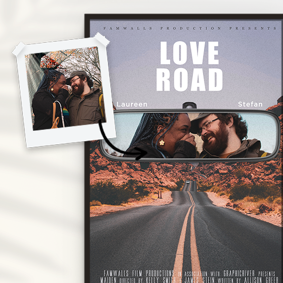 Filmposter "Love Road" famwalls