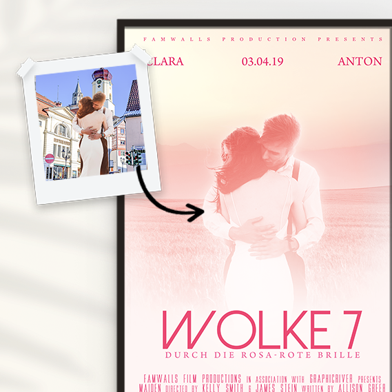 Filmposter "Wolke 7" famwalls