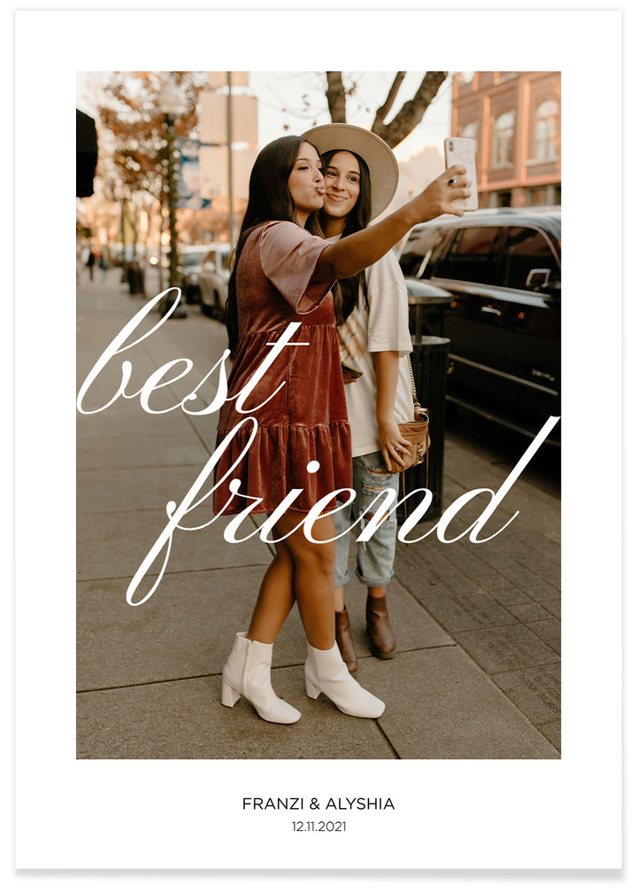 Fotoposter "Best Friend" famwalls