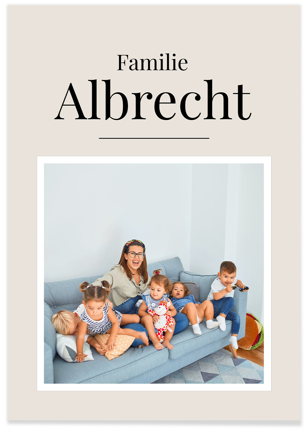 Fotoposter "Familienmagazin" famwalls